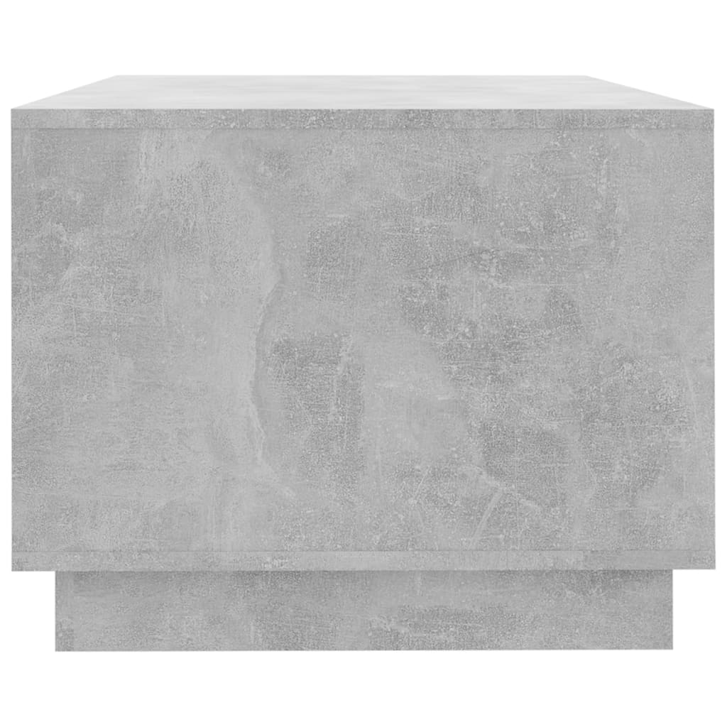 Salontafel 102x55x43 cm bewerkt hout betongrijs is nu te koop bij PeponiXL, paradijselijk wonen!
