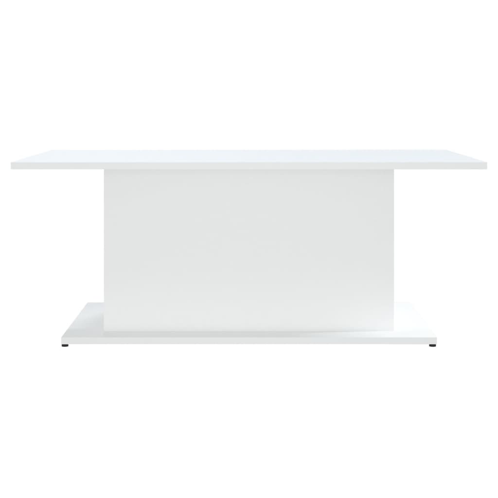 Salontafel 102x55,5x40 cm bewerkt hout witr is nu te koop bij PeponiXL, paradijselijk wonen!