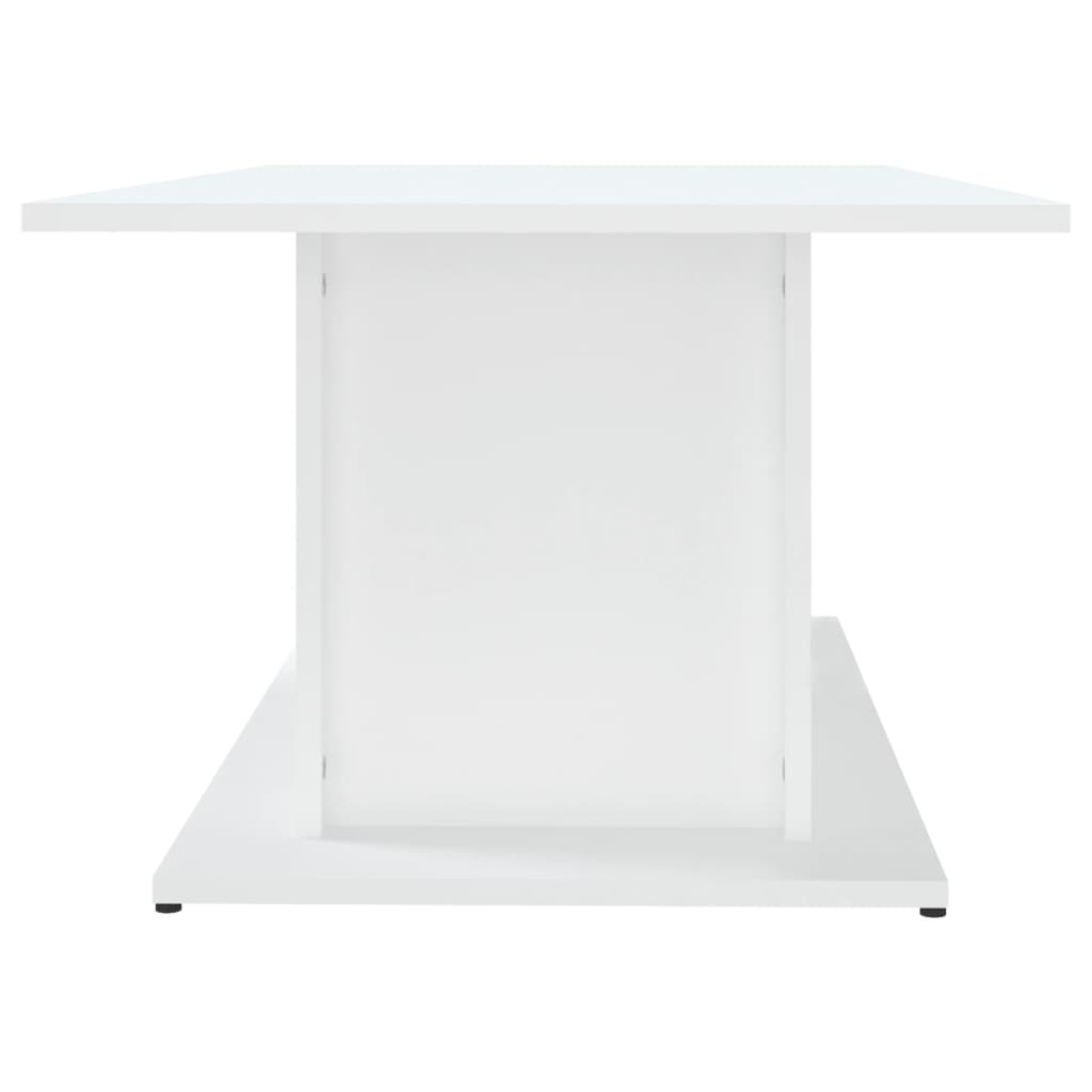 Salontafel 102x55,5x40 cm bewerkt hout witr is nu te koop bij PeponiXL, paradijselijk wonen!