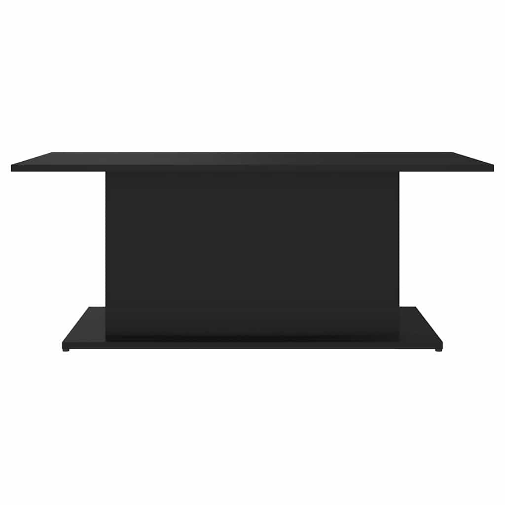 Salontafel 102x55,5x40 cm bewerkt hout zwart is nu te koop bij PeponiXL, paradijselijk wonen!