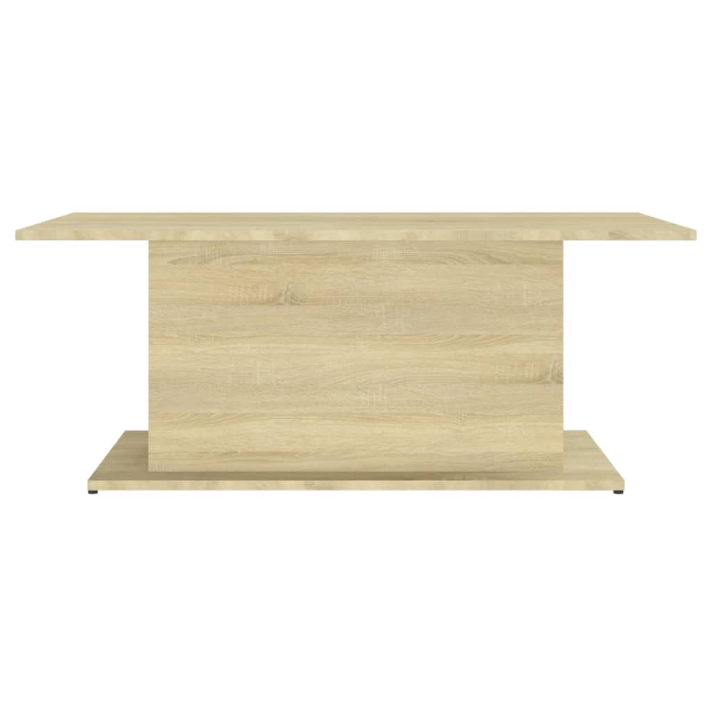 Salontafel 102x55,5x40 cm bewerkt hout sonoma eikenkleurig is nu te koop bij PeponiXL, paradijselijk wonen!