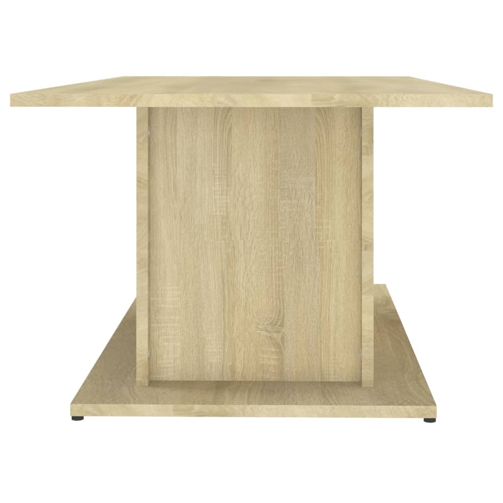 Salontafel 102x55,5x40 cm bewerkt hout sonoma eikenkleurig is nu te koop bij PeponiXL, paradijselijk wonen!