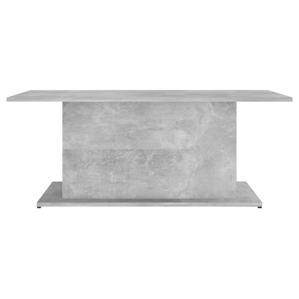 Salontafel 102x55,5x40 cm bewerkt hout betongrijs is nu te koop bij PeponiXL, paradijselijk wonen!