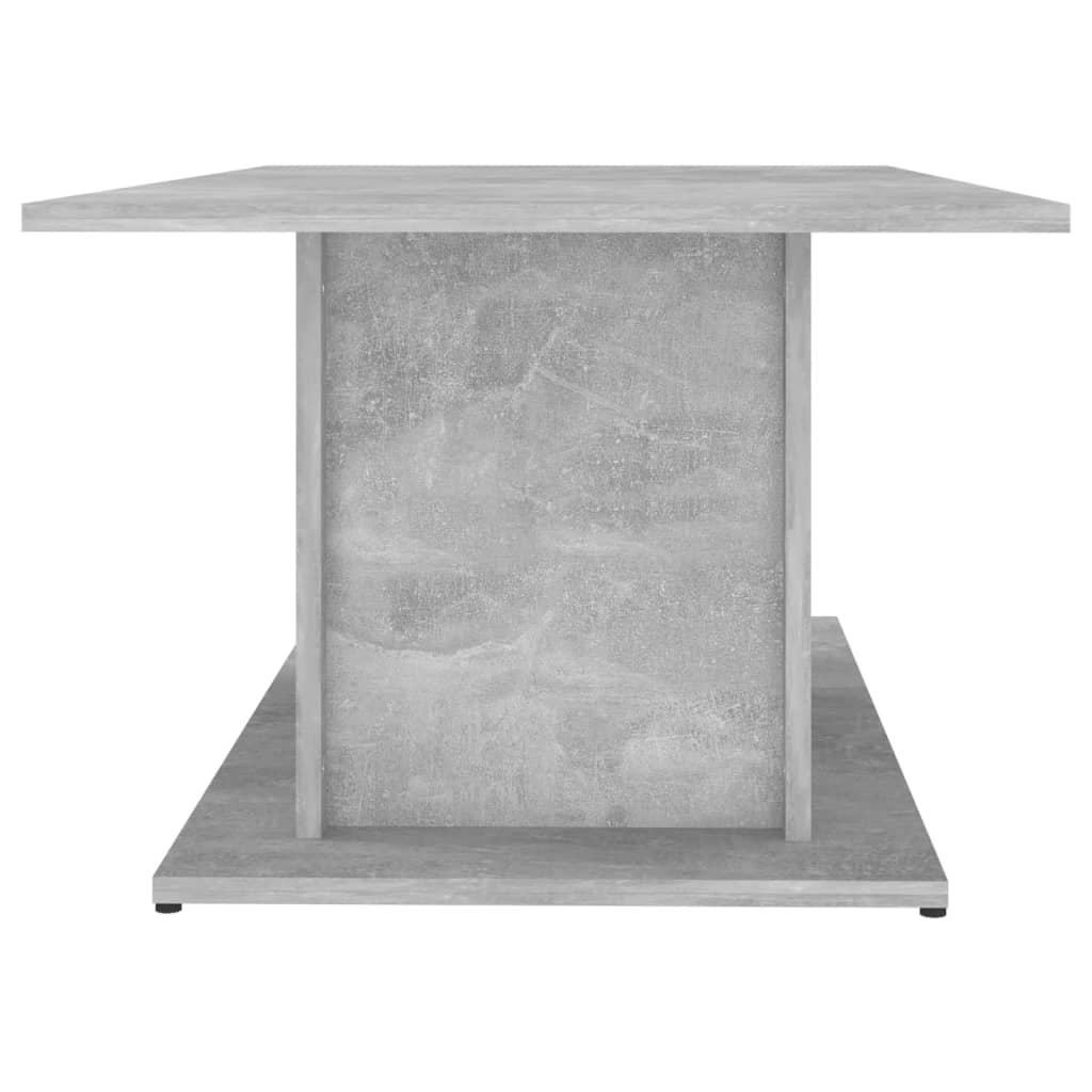 Salontafel 102x55,5x40 cm bewerkt hout betongrijs is nu te koop bij PeponiXL, paradijselijk wonen!