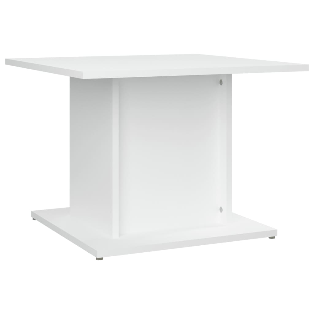Salontafel 55,5x55,5x40 cm bewerkt hout wit is nu te koop bij PeponiXL, paradijselijk wonen!