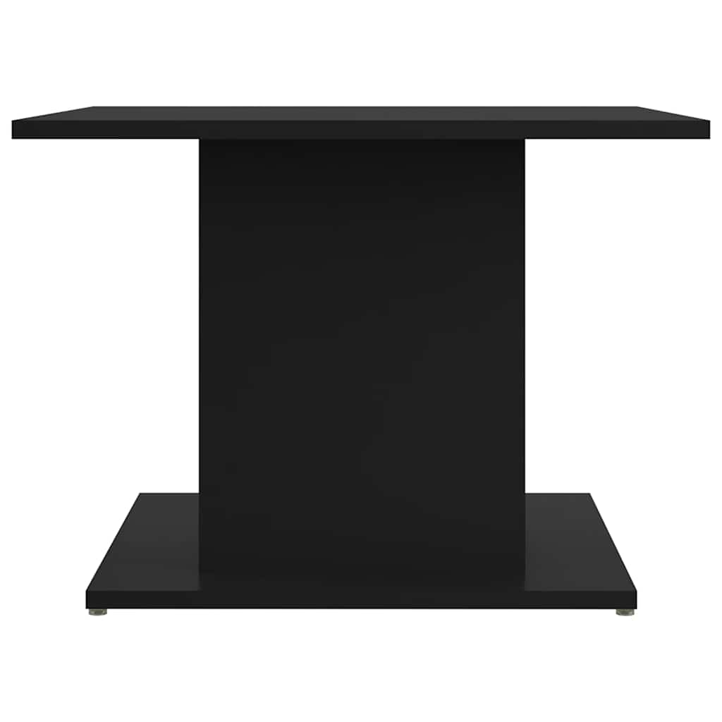 Salontafel 55,5x55,5x40 cm bewerkt hout zwart is nu te koop bij PeponiXL, paradijselijk wonen!