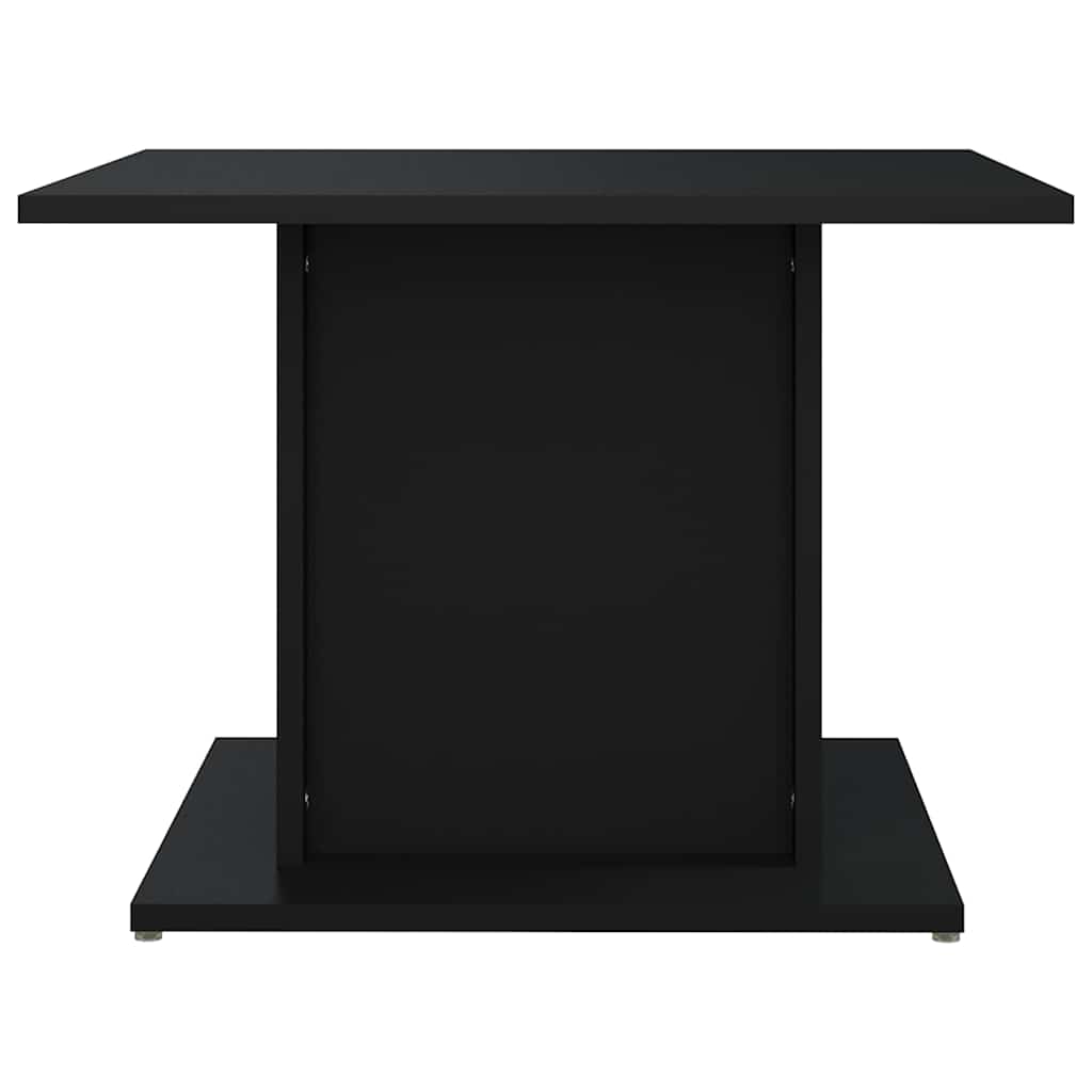 Salontafel 55,5x55,5x40 cm bewerkt hout zwart is nu te koop bij PeponiXL, paradijselijk wonen!