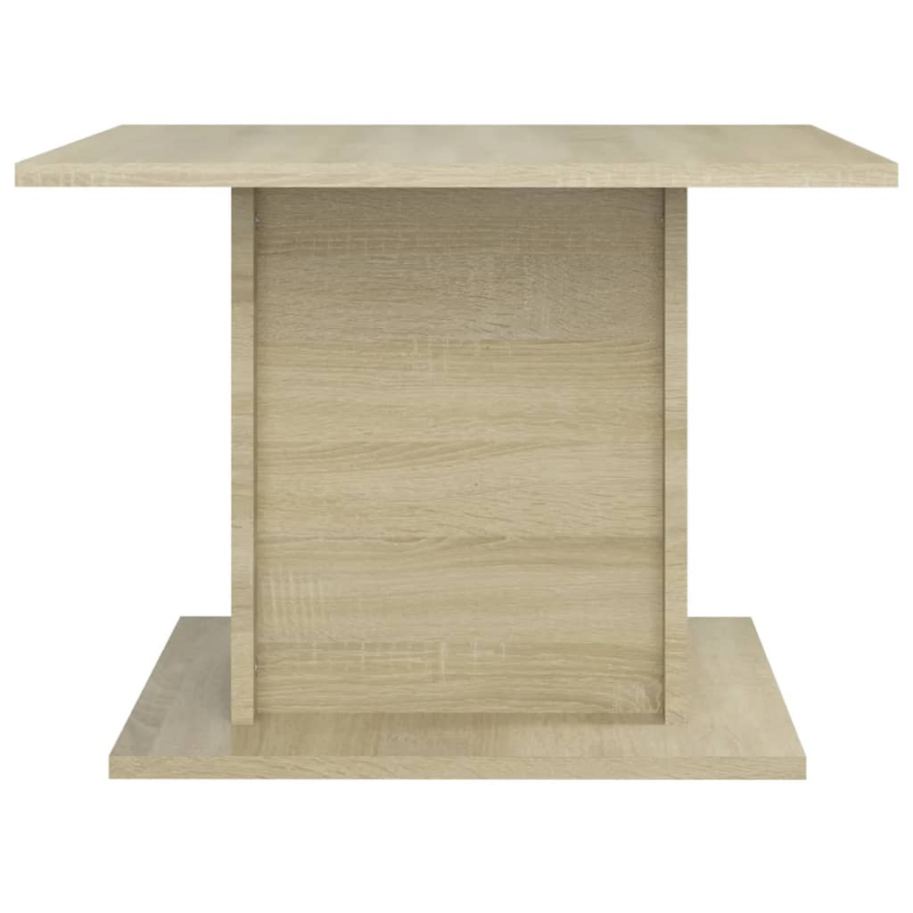 Salontafel 55,5x55,5x40 cm bewerkt hout sonoma eikenkleurig is nu te koop bij PeponiXL, paradijselijk wonen!