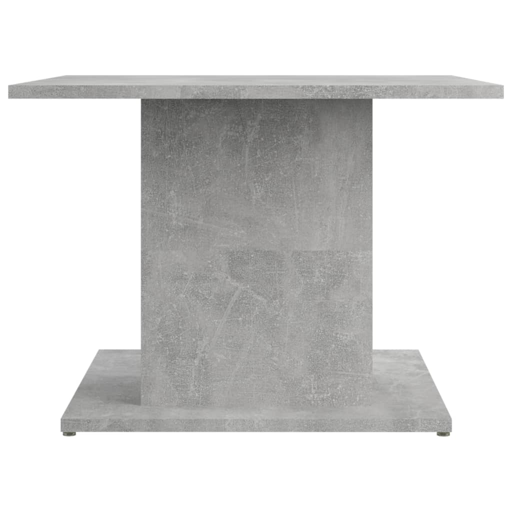 Salontafel 55,5x55,5x40 cm bewerkt hout betongrijs is nu te koop bij PeponiXL, paradijselijk wonen!