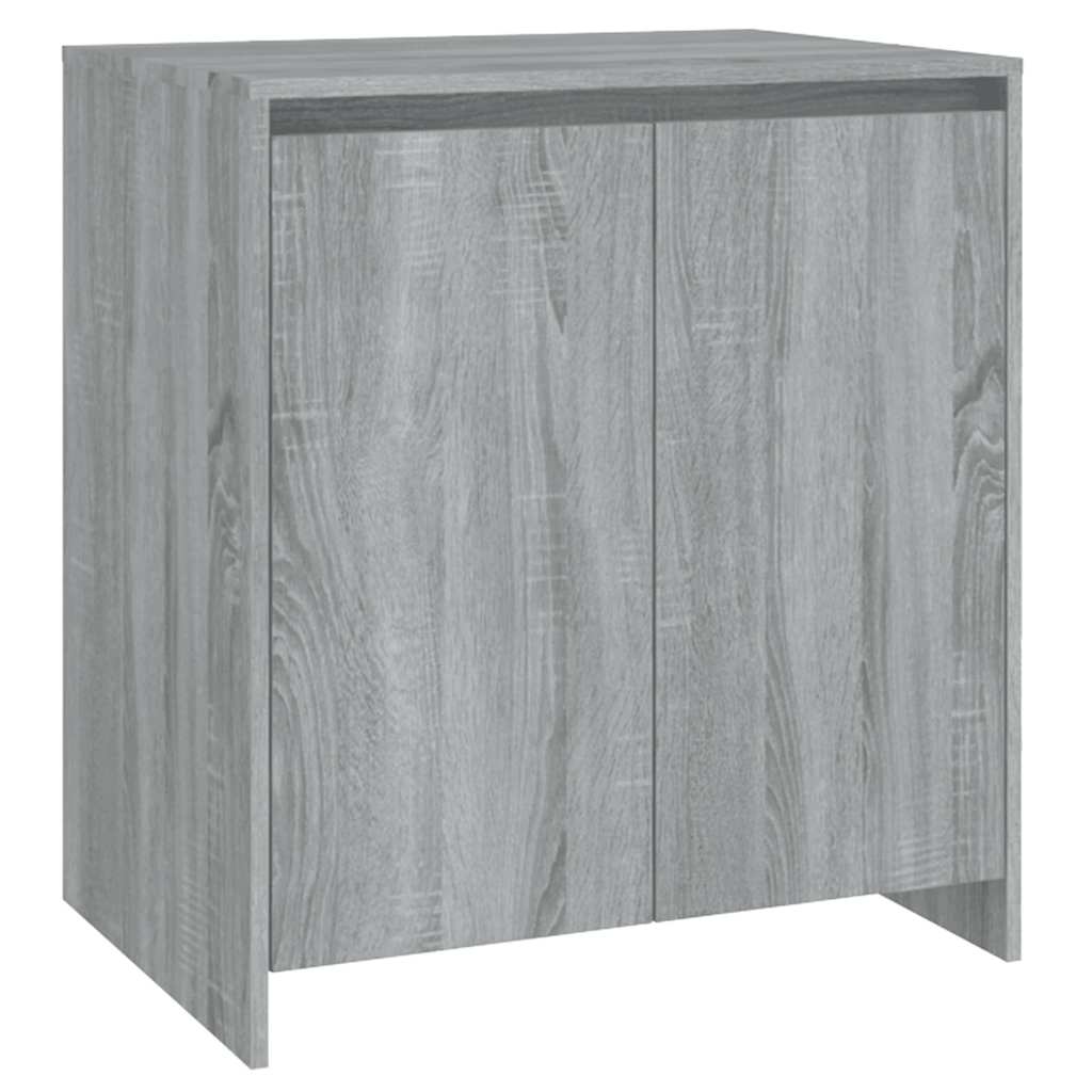 Dressoir 70x41x75 cm bewerkt hout grijs sonoma eikenkleurig is nu te koop bij PeponiXL, paradijselijk wonen!