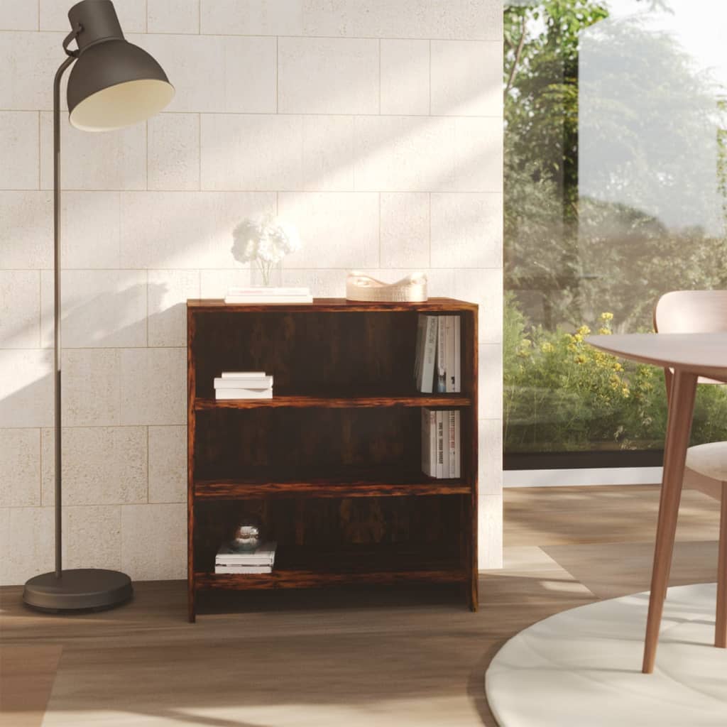 Dressoir 70x40,5x75 cm bewerkt hout gerookt eikenkleurig is nu te koop bij PeponiXL, paradijselijk wonen!