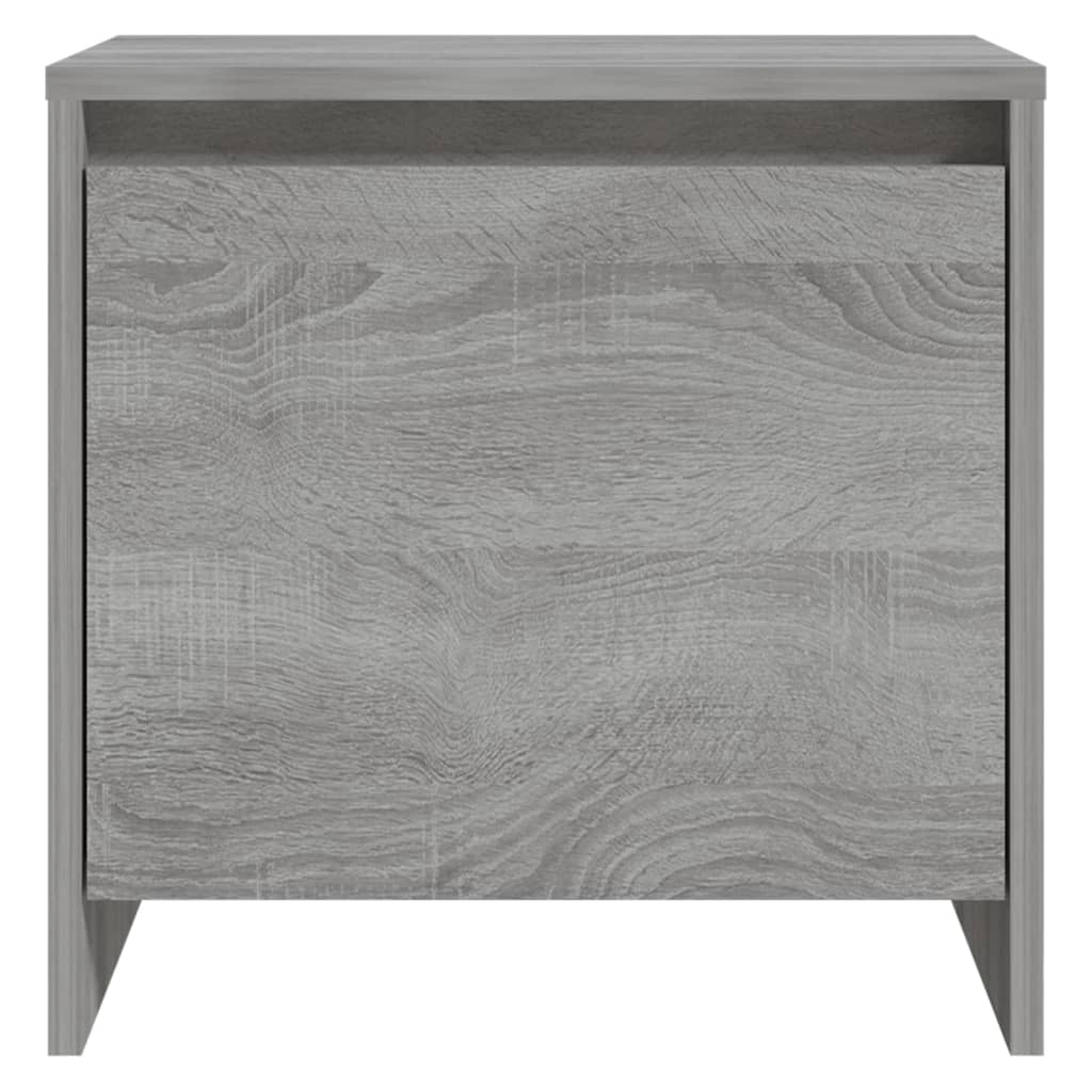 Nachtkastjes 2 st 45x34x44,5 cm bewerkt hout grijs sonoma eiken is nu te koop bij PeponiXL, paradijselijk wonen!