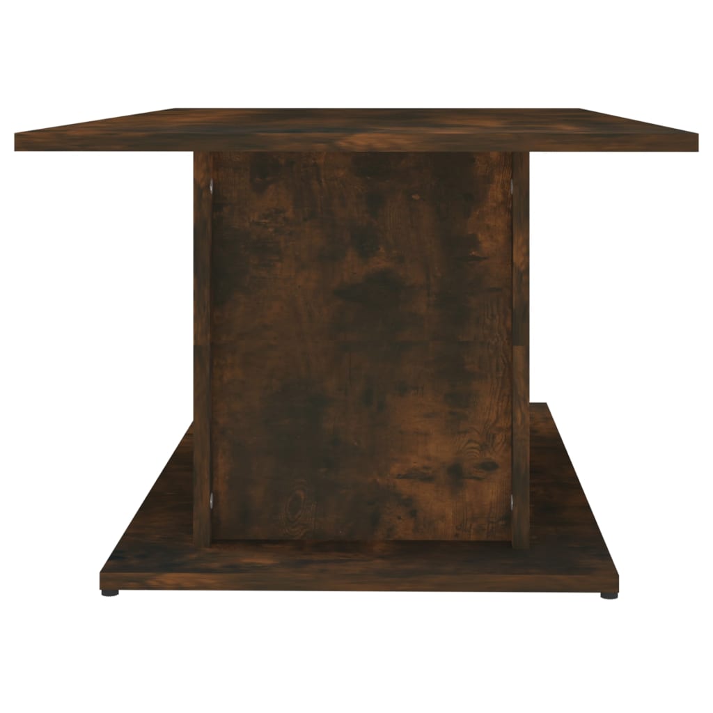 Salontafel 102x55,5x40 cm bewerkt hout gerookt eikenkleurig is nu te koop bij PeponiXL, paradijselijk wonen!