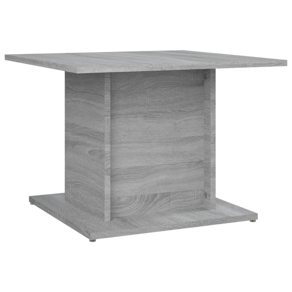 Salontafel 55,5x55,5x40 cm bewerkt hout grijs sonoma eikenkleur is nu te koop bij PeponiXL, paradijselijk wonen!