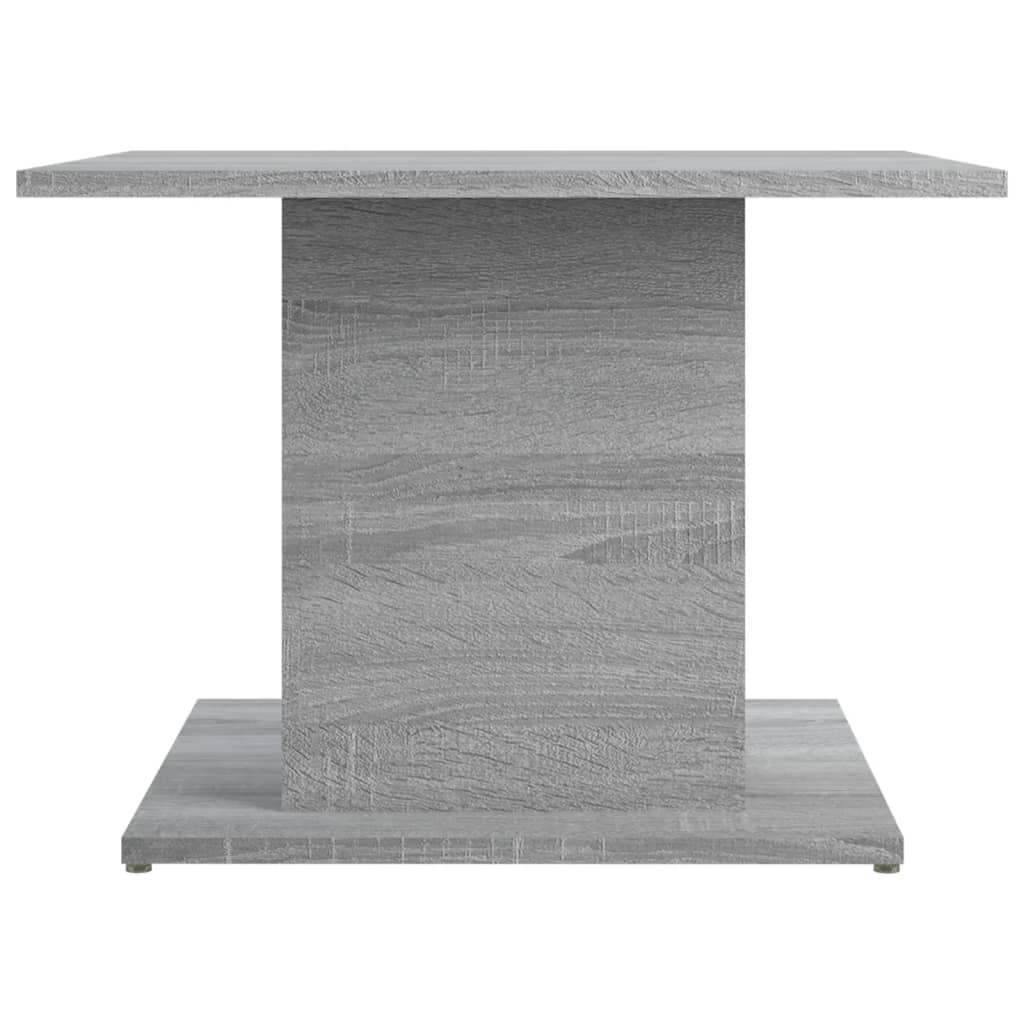 Salontafel 55,5x55,5x40 cm bewerkt hout grijs sonoma eikenkleur is nu te koop bij PeponiXL, paradijselijk wonen!