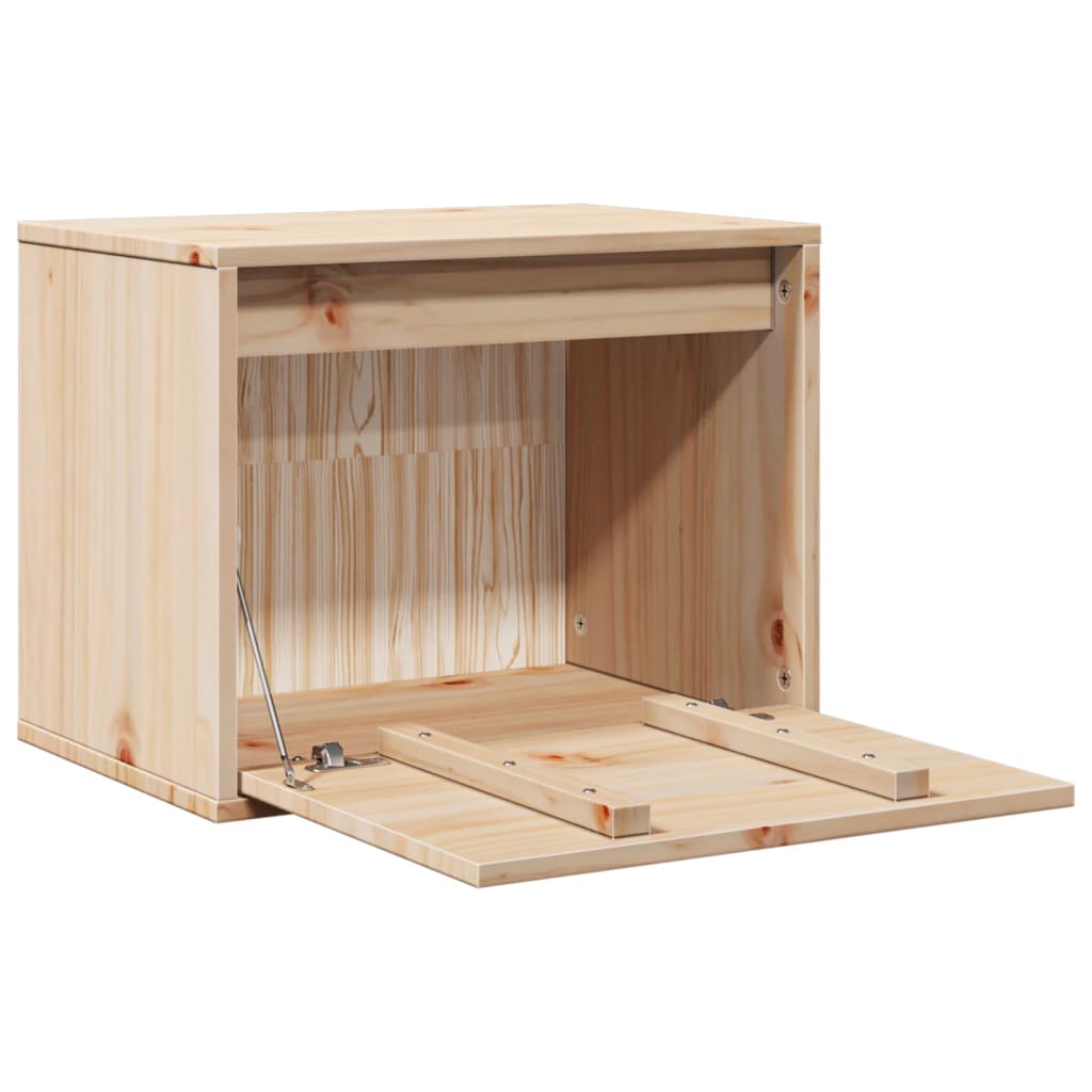 Wandkast 45x30x35 cm massief grenenhout is nu te koop bij PeponiXL, paradijselijk wonen!