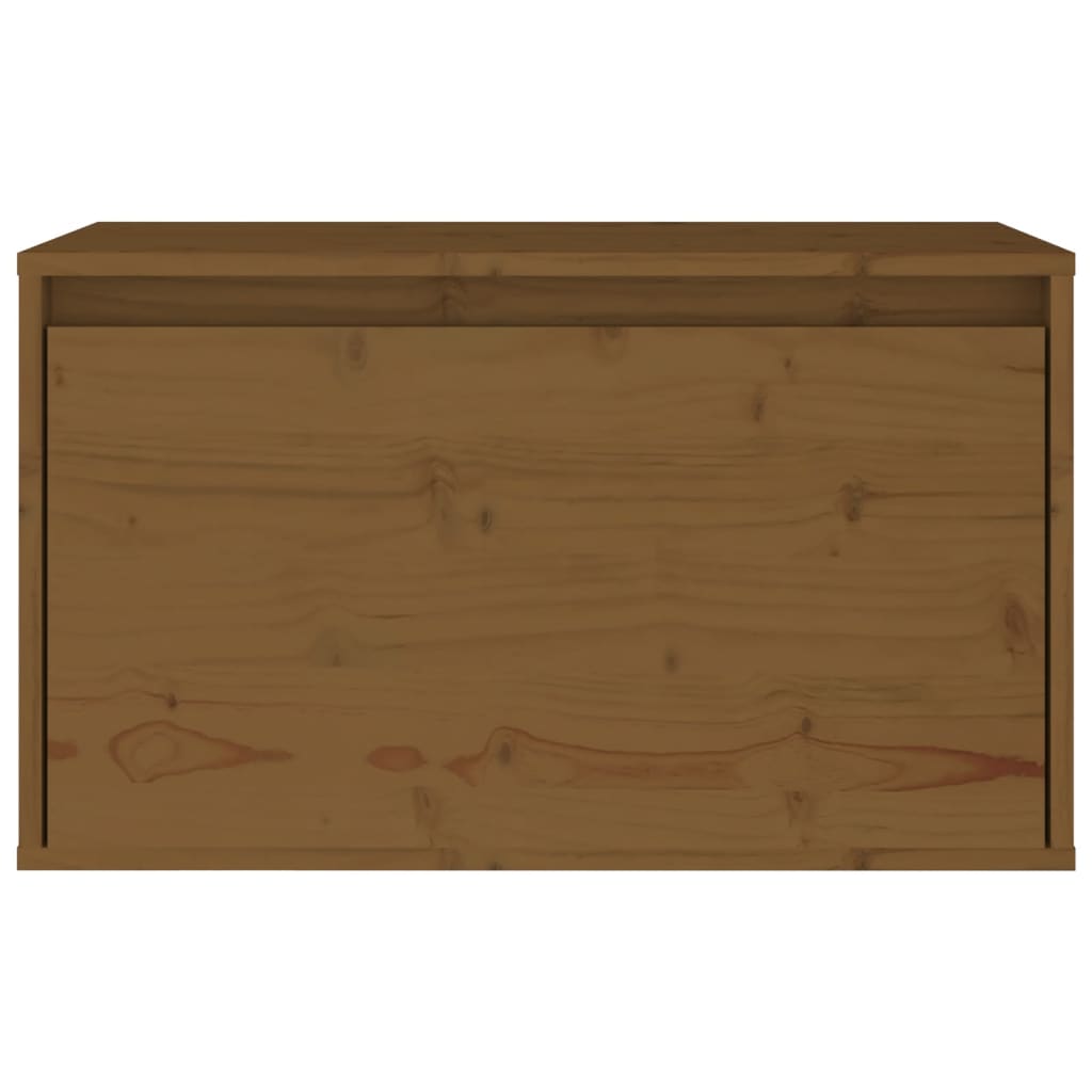 Wandkast 60x30x35 cm massief grenenhout honingbruin is nu te koop bij PeponiXL, paradijselijk wonen!