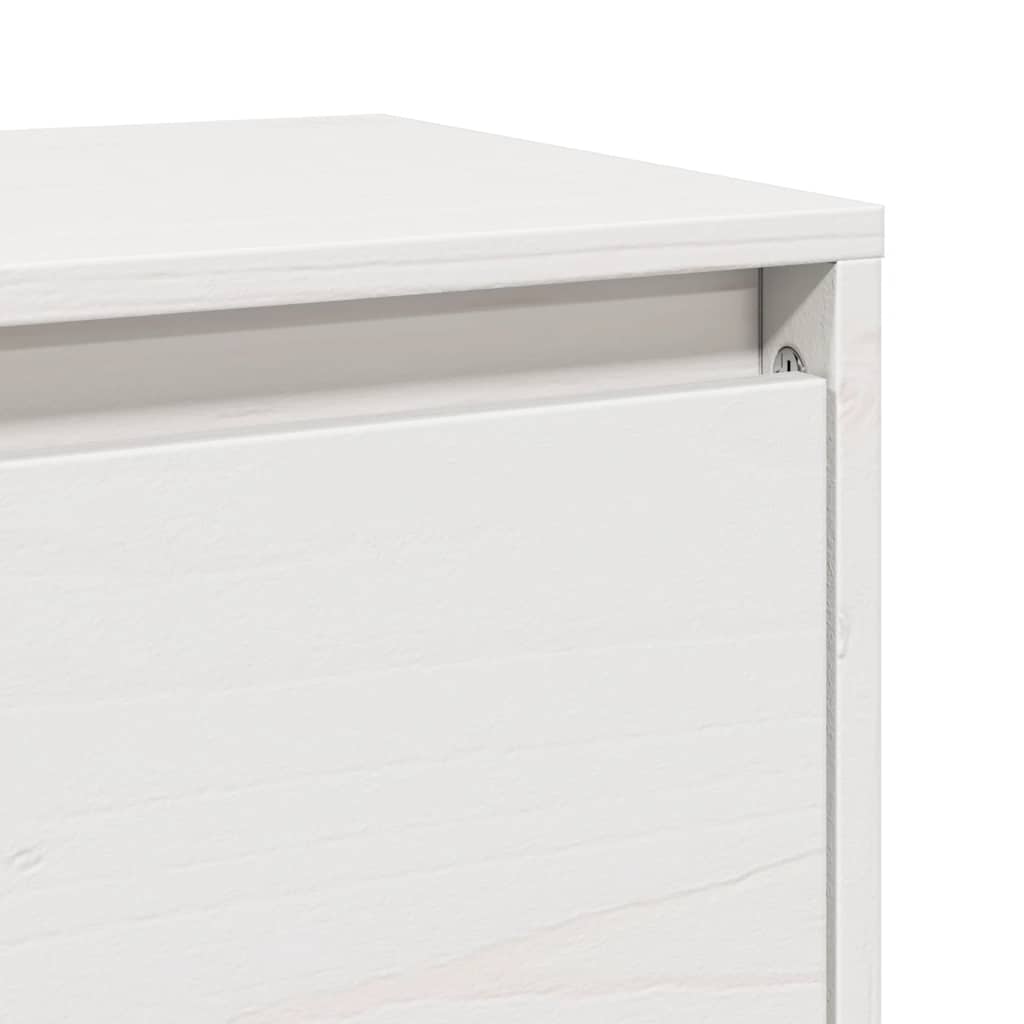 Wandkasten 2 st 100x30x35 cm massief grenenhout wit is nu te koop bij PeponiXL, paradijselijk wonen!