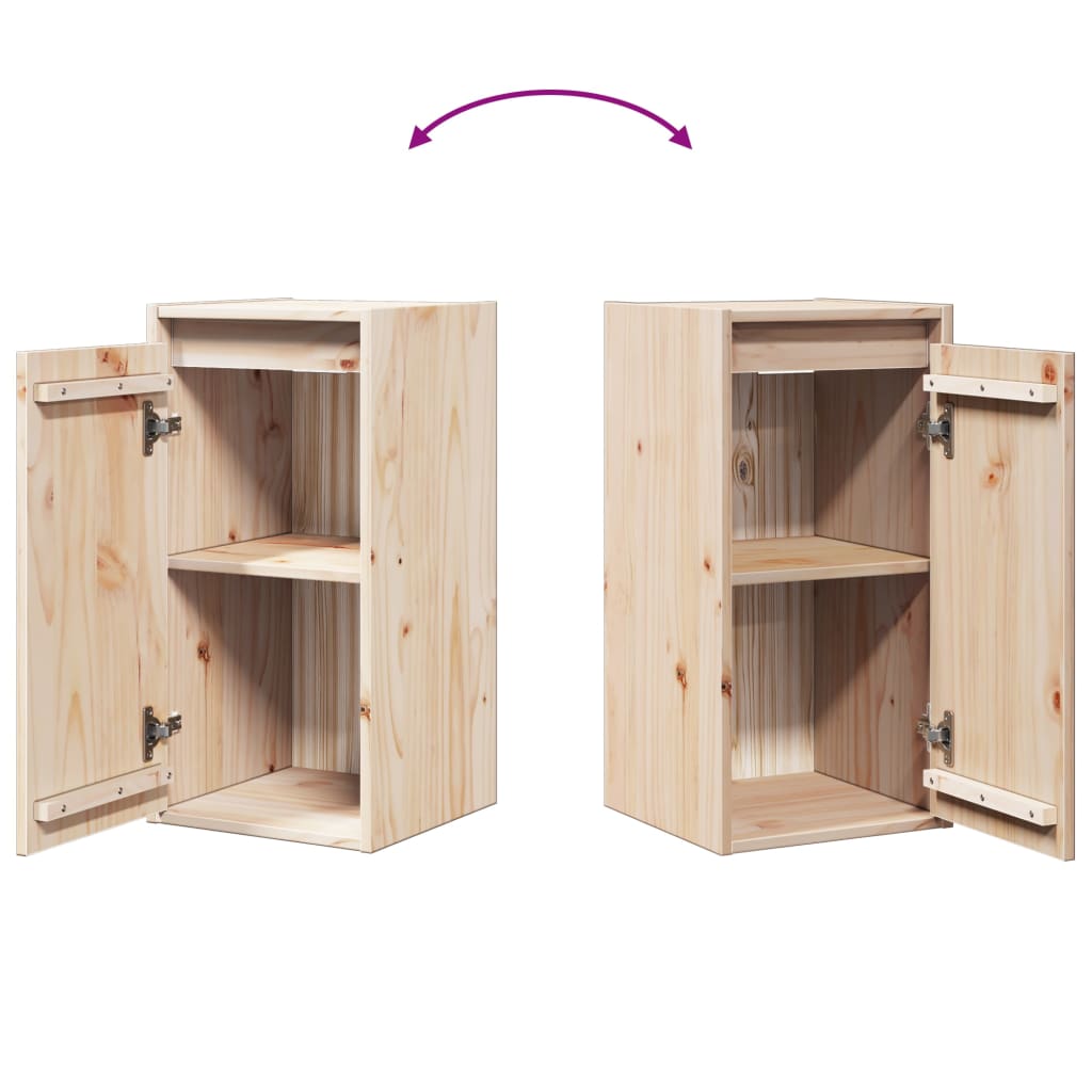 Wandkast 30x30x60 cm massief grenenhout is nu te koop bij PeponiXL, paradijselijk wonen!