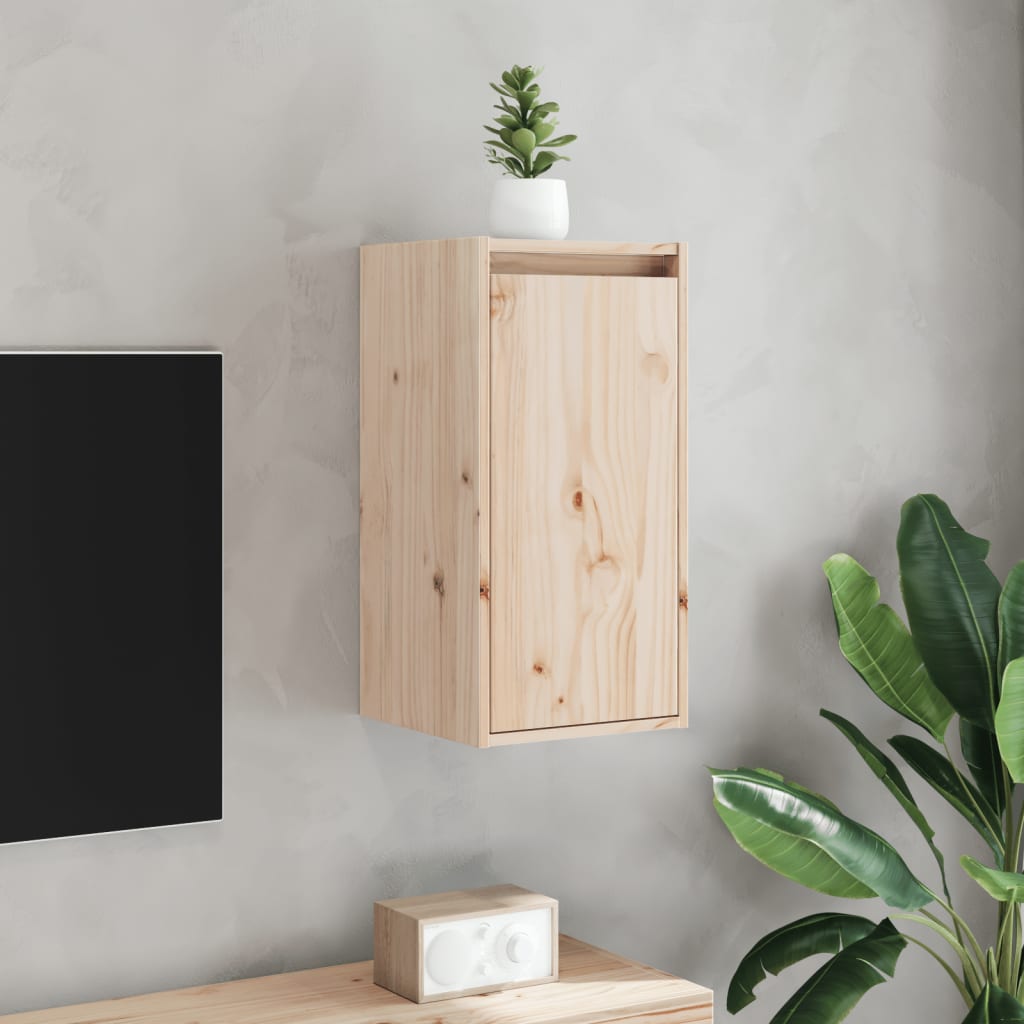 Wandkast 30x30x60 cm massief grenenhout is nu te koop bij PeponiXL, paradijselijk wonen!