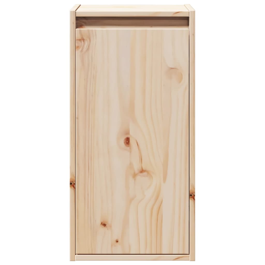 Wandkasten 2 st 30x30x60 cm massief grenenhout is nu te koop bij PeponiXL, paradijselijk wonen!
