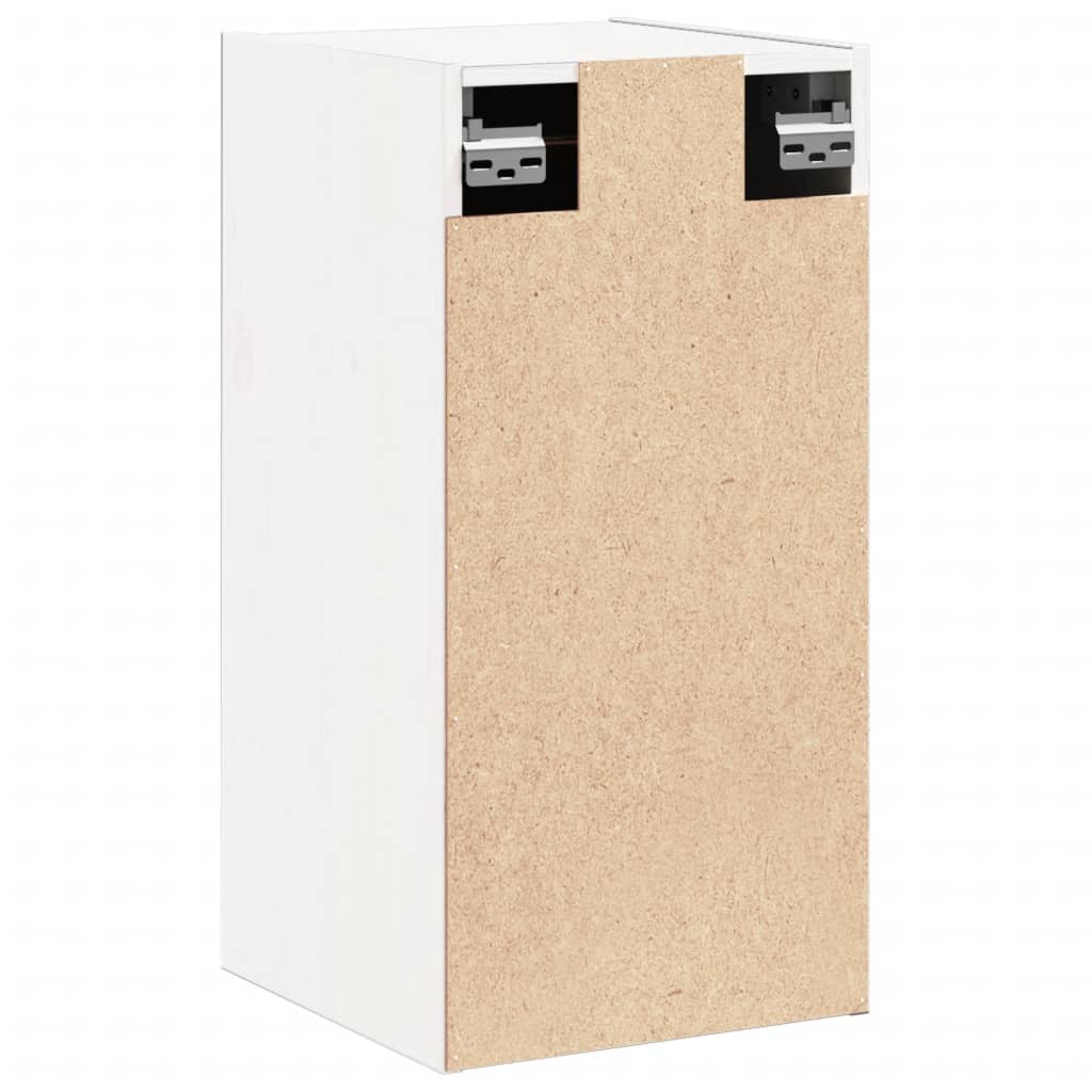 Wandkasten 2 st 30x30x60 cm massief grenenhout wit is nu te koop bij PeponiXL, paradijselijk wonen!