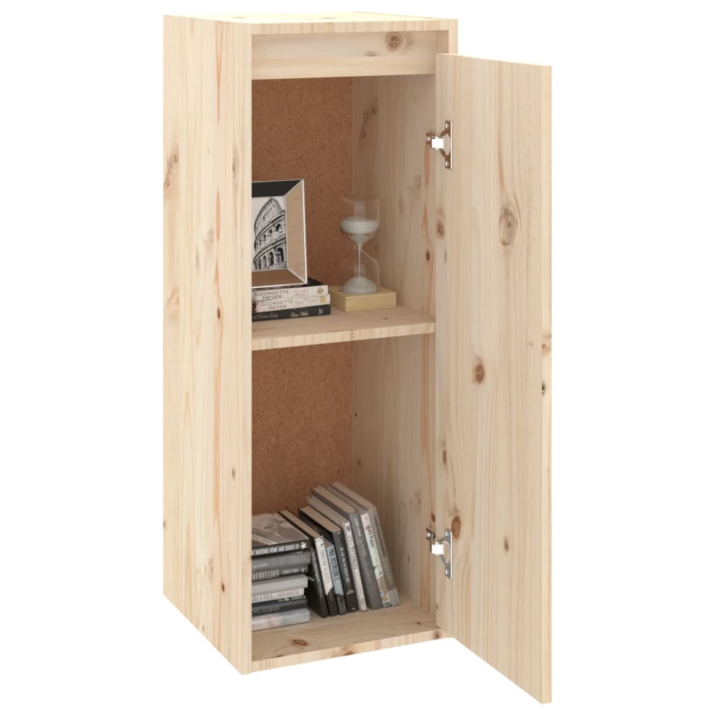 Wandkast 30x30x80 cm massief grenenhout is nu te koop bij PeponiXL, paradijselijk wonen!