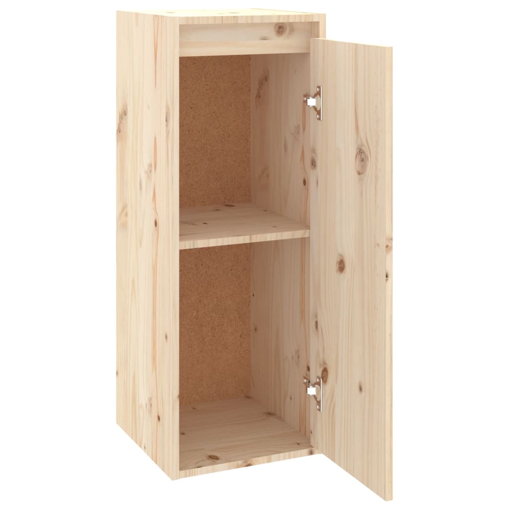 Wandkast 30x30x80 cm massief grenenhout is nu te koop bij PeponiXL, paradijselijk wonen!