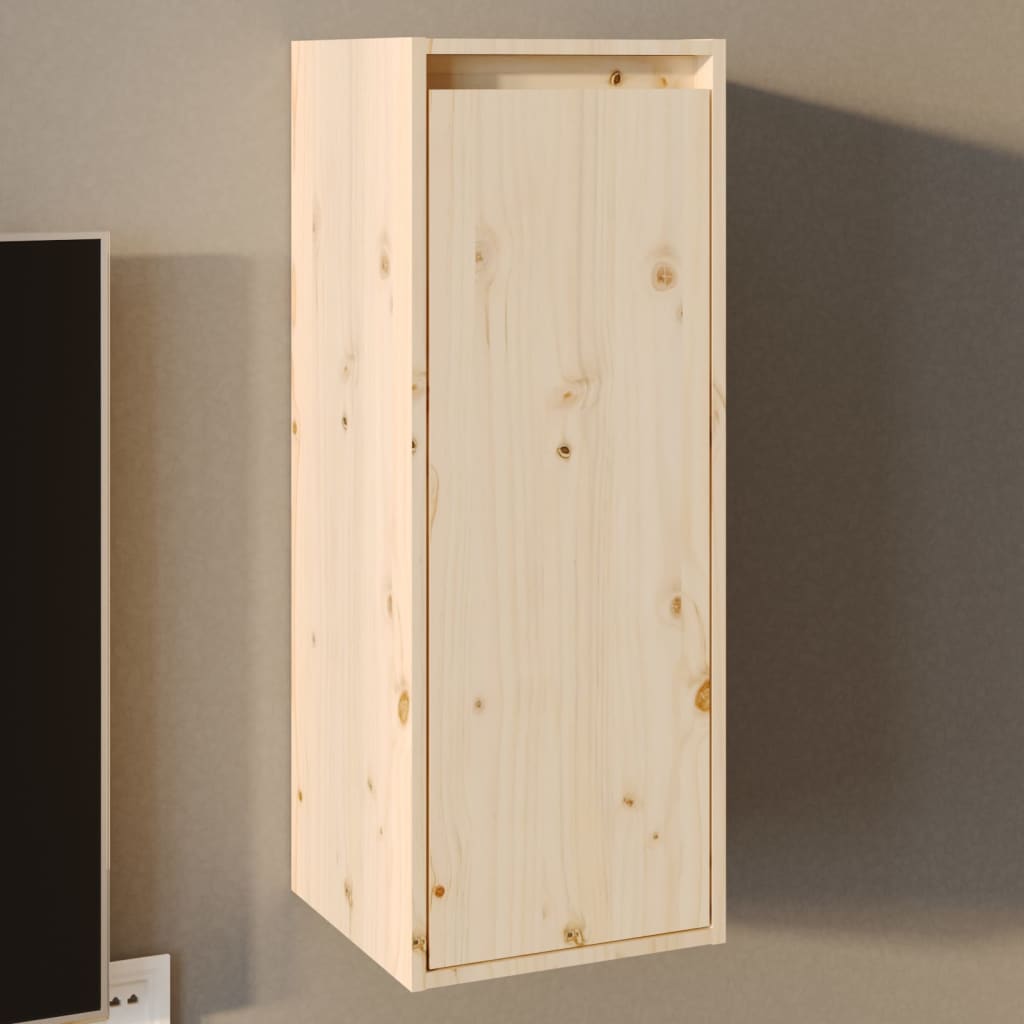 Wandkast 30x30x80 cm massief grenenhout is nu te koop bij PeponiXL, paradijselijk wonen!