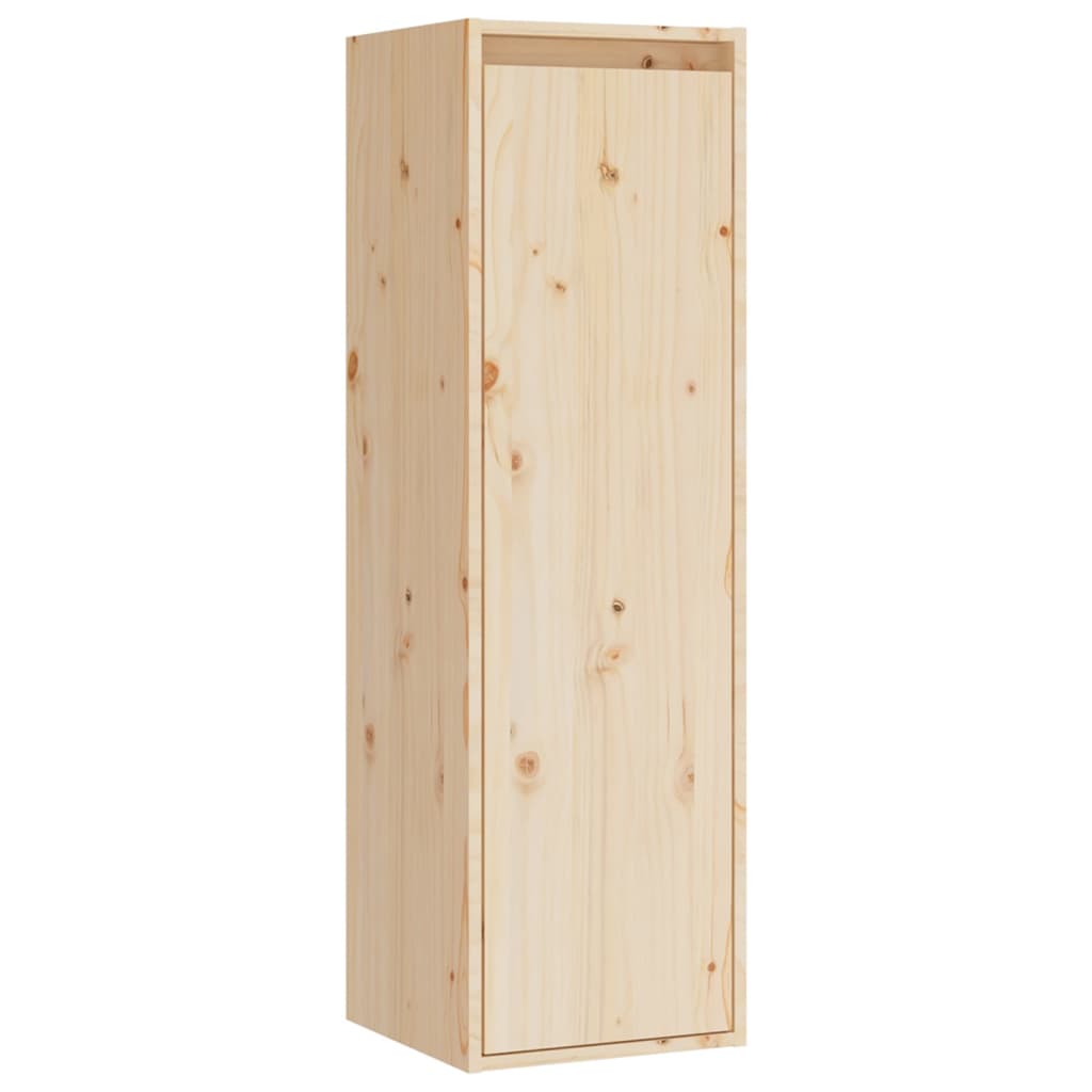 Wandkast 30x30x100 cm massief grenenhout is nu te koop bij PeponiXL, paradijselijk wonen!