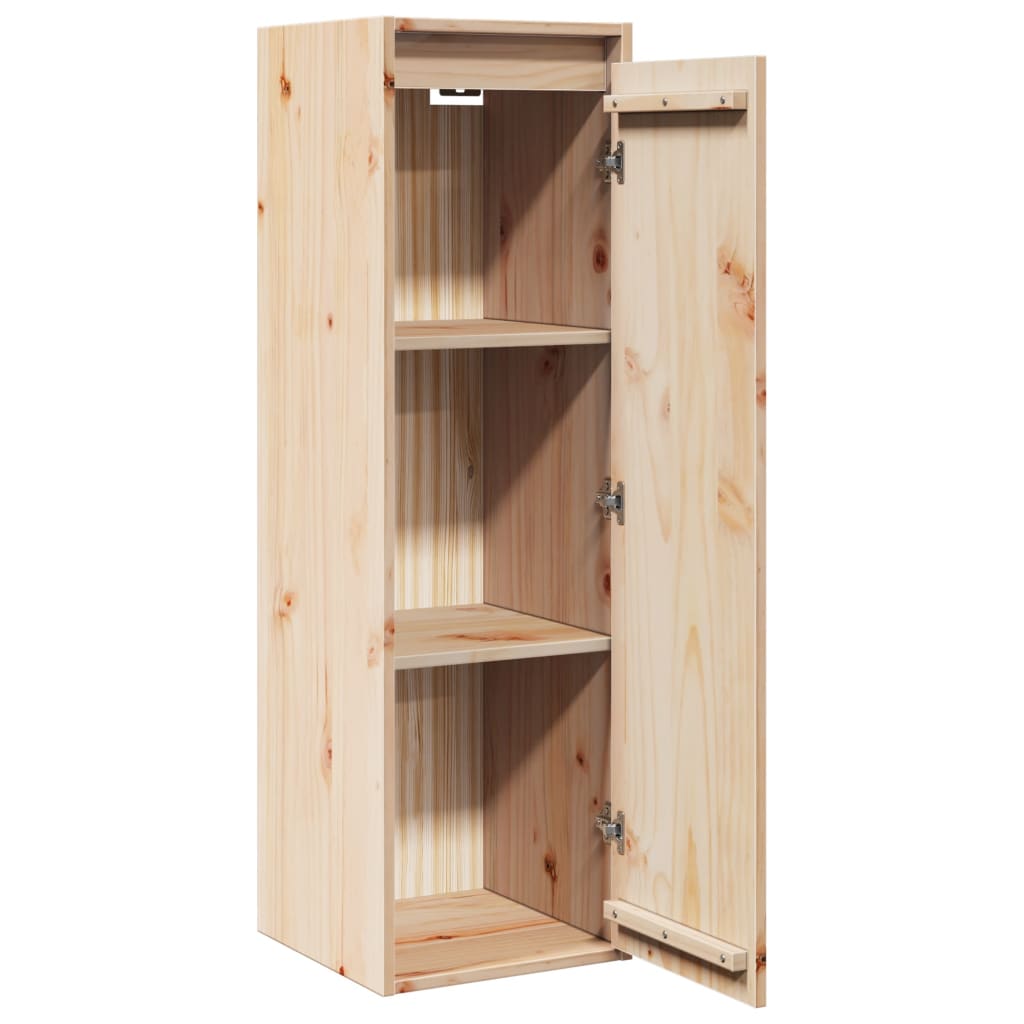 Wandkast 30x30x100 cm massief grenenhout is nu te koop bij PeponiXL, paradijselijk wonen!