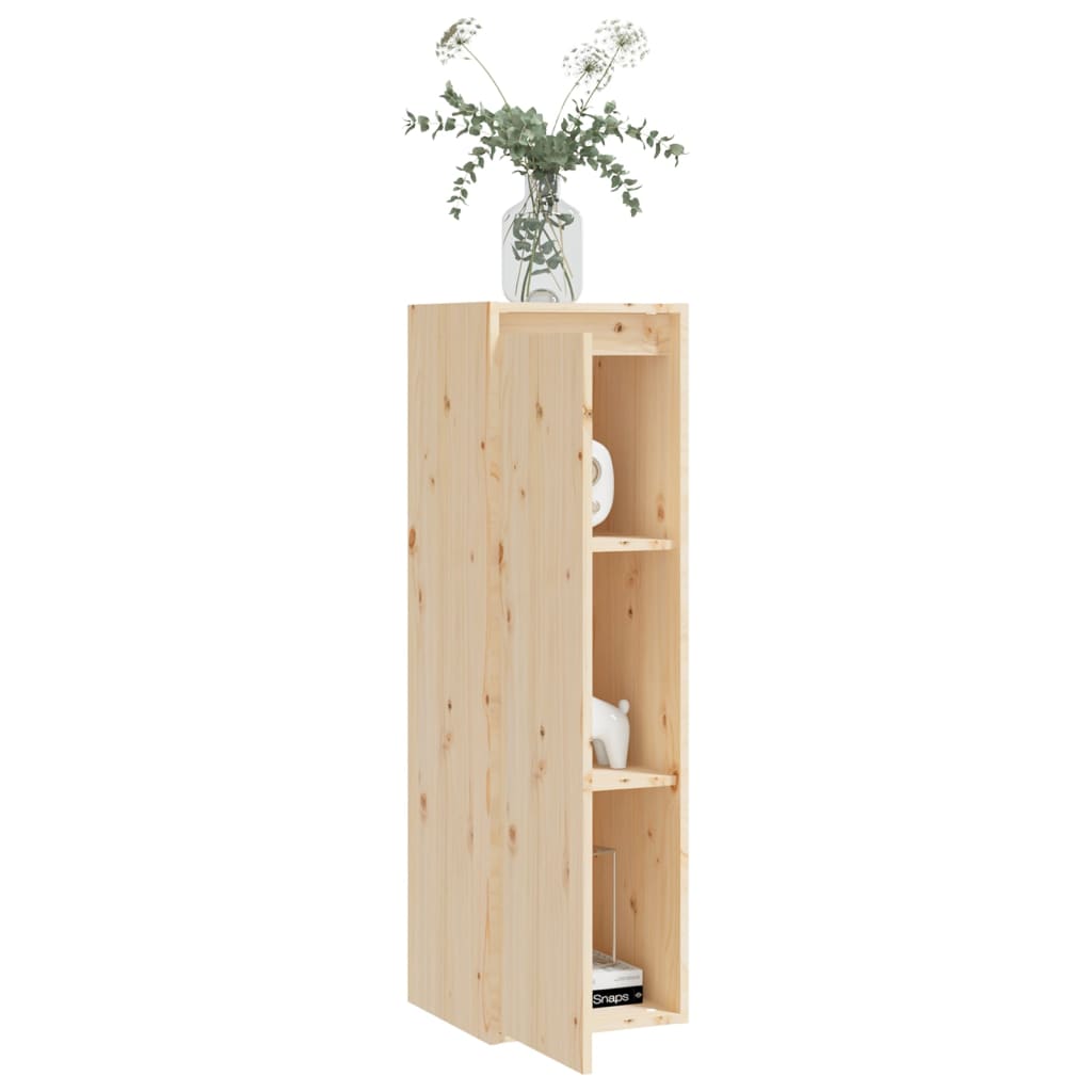 Wandkast 30x30x100 cm massief grenenhout is nu te koop bij PeponiXL, paradijselijk wonen!