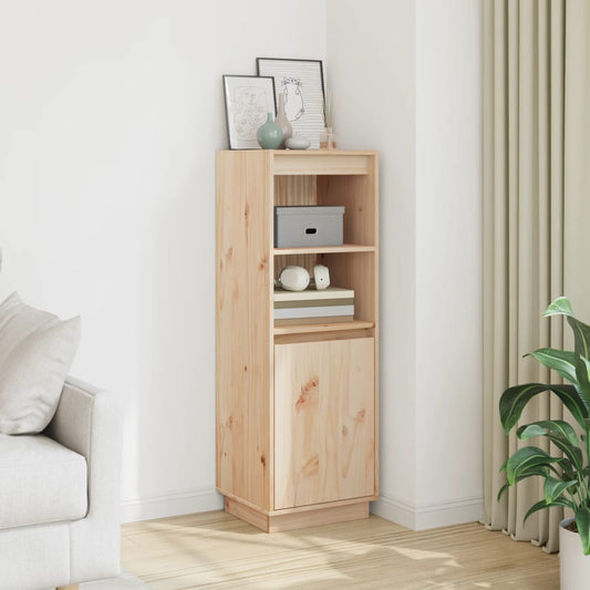 Hoge kast 37x34x110 cm massief grenenhout is nu te koop bij PeponiXL, paradijselijk wonen!
