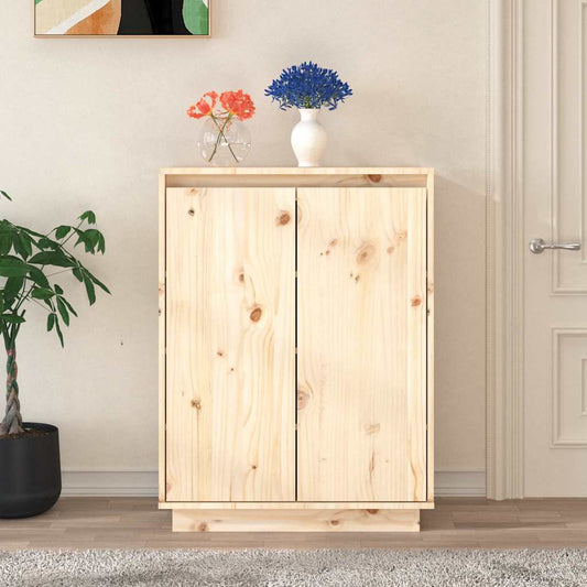 Schoenenkast 60x35x80 cm massief grenenhout is nu te koop bij PeponiXL, paradijselijk wonen!