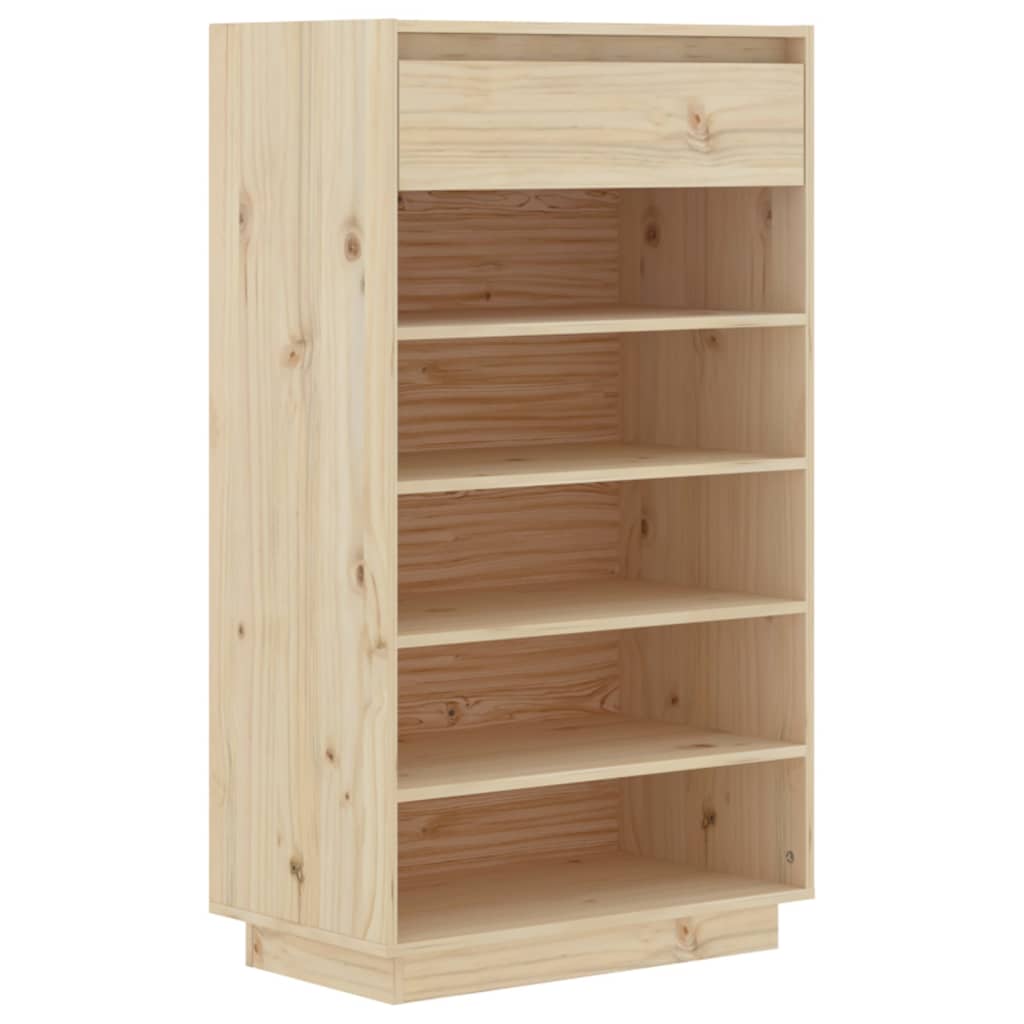 Schoenenkast 60x34x105 cm massief grenenhout is nu te koop bij PeponiXL, paradijselijk wonen!