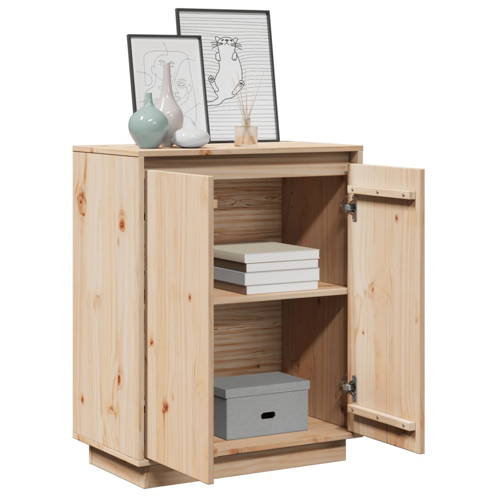 Dressoir 60x34x75 cm massief grenenhout is nu te koop bij PeponiXL, paradijselijk wonen!