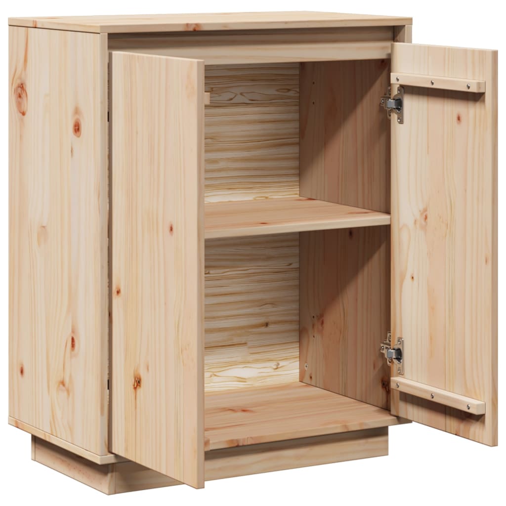 Dressoir 60x34x75 cm massief grenenhout is nu te koop bij PeponiXL, paradijselijk wonen!