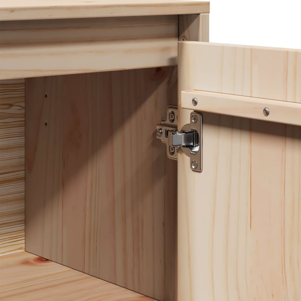 Dressoir 60x34x75 cm massief grenenhout is nu te koop bij PeponiXL, paradijselijk wonen!
