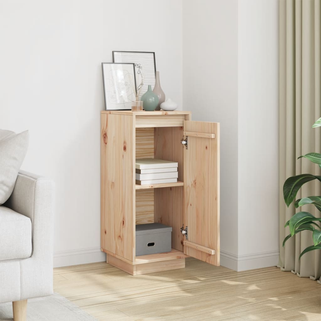 Dressoir 31,5x34x75 cm massief grenenhout is nu te koop bij PeponiXL, paradijselijk wonen!