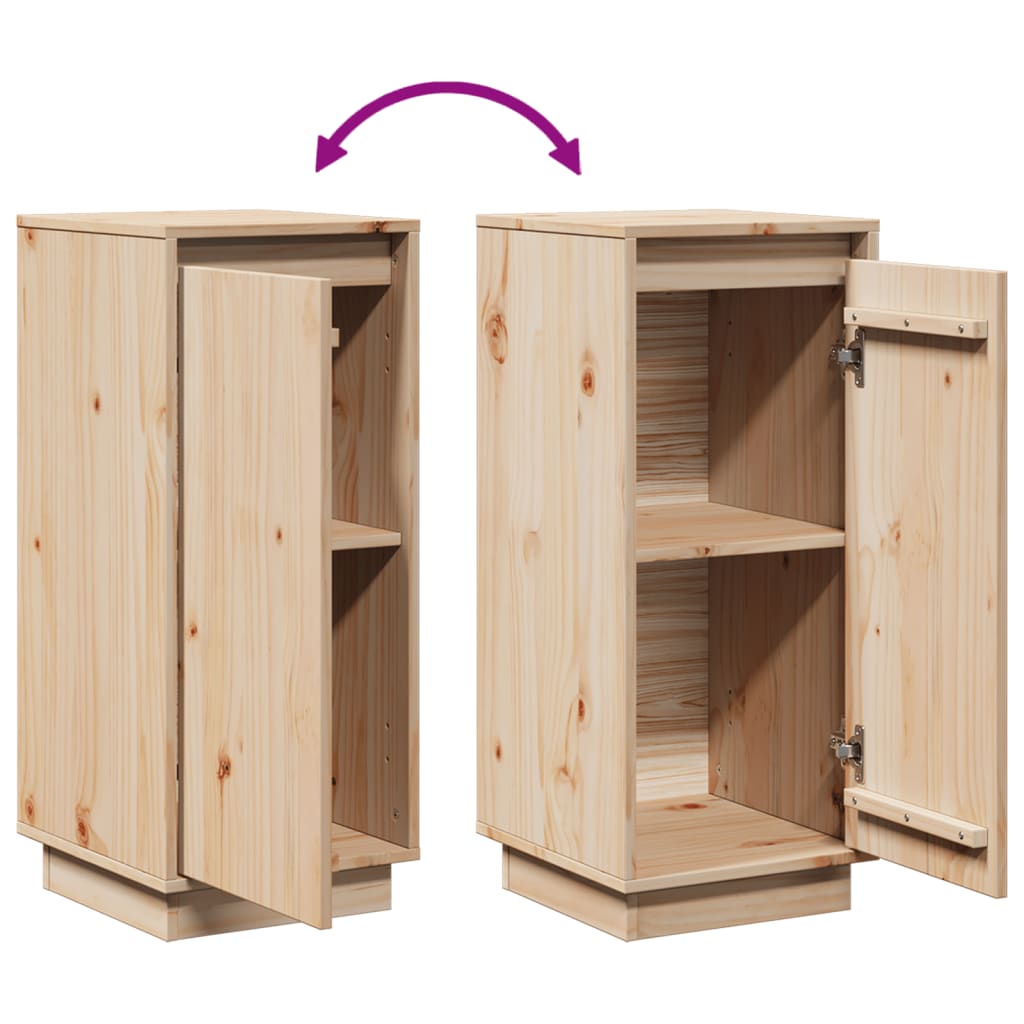 Dressoir 31,5x34x75 cm massief grenenhout is nu te koop bij PeponiXL, paradijselijk wonen!