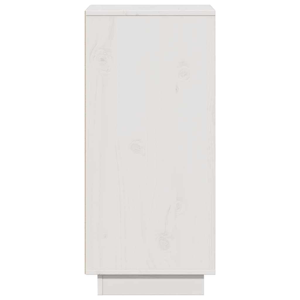 Dressoir 31,5x34x75 cm massief grenenhout wit is nu te koop bij PeponiXL, paradijselijk wonen!