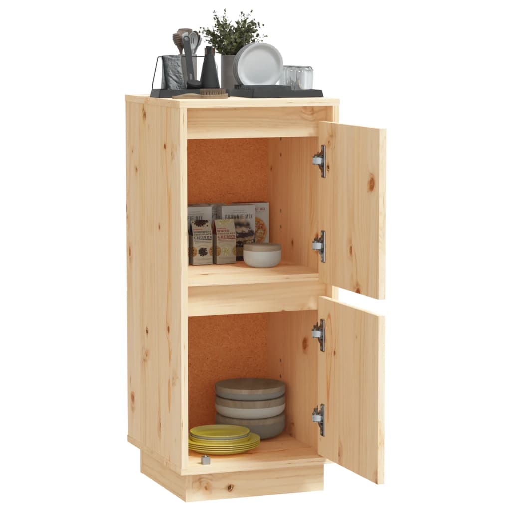 Dressoir 31,5x34x75 cm massief grenenhout is nu te koop bij PeponiXL, paradijselijk wonen!
