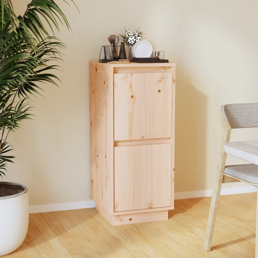 Dressoir 31,5x34x75 cm massief grenenhout is nu te koop bij PeponiXL, paradijselijk wonen!