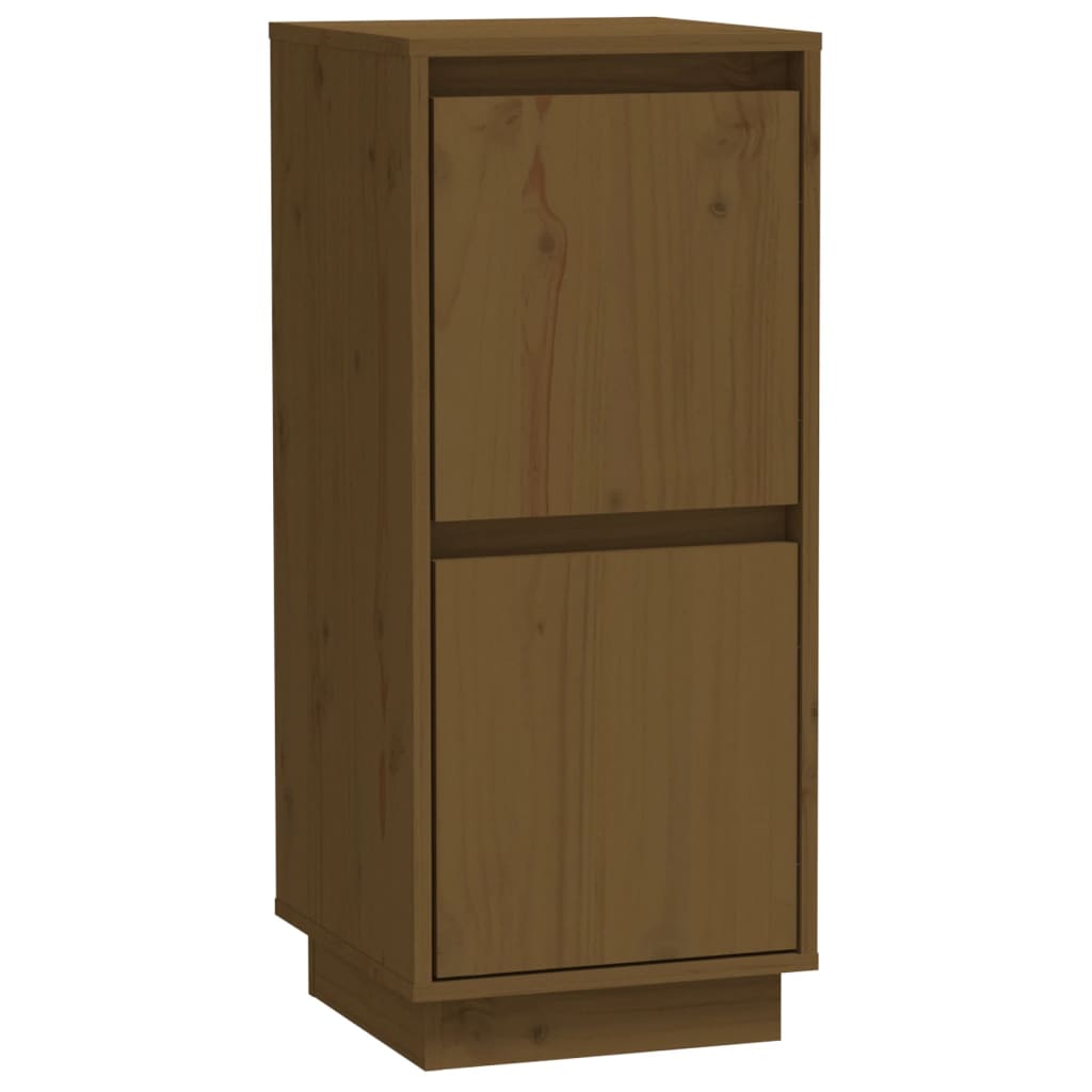 Dressoirs 2 st 31,5x34x75 cm massief grenenhout honingbruin is nu te koop bij PeponiXL, paradijselijk wonen!