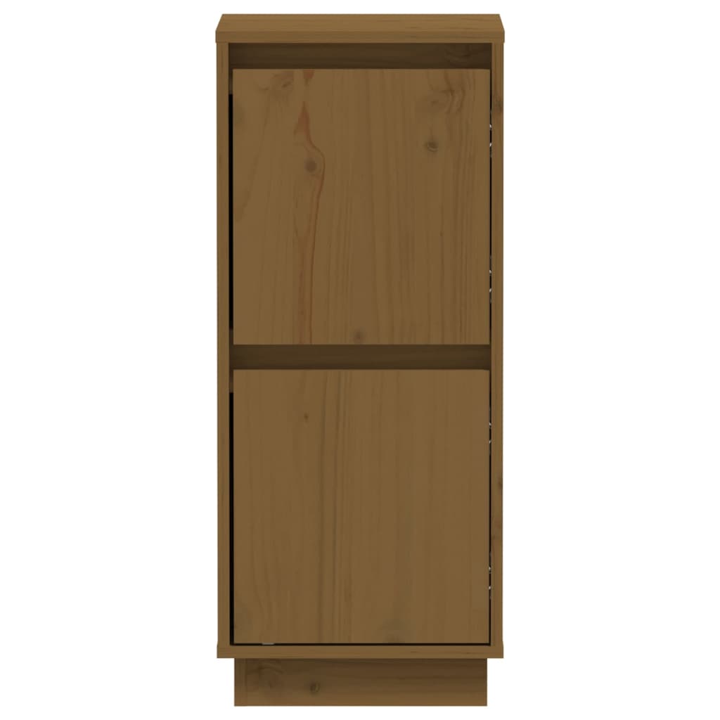 Dressoirs 2 st 31,5x34x75 cm massief grenenhout honingbruin is nu te koop bij PeponiXL, paradijselijk wonen!