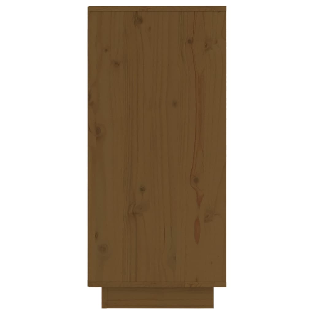 Dressoirs 2 st 31,5x34x75 cm massief grenenhout honingbruin is nu te koop bij PeponiXL, paradijselijk wonen!