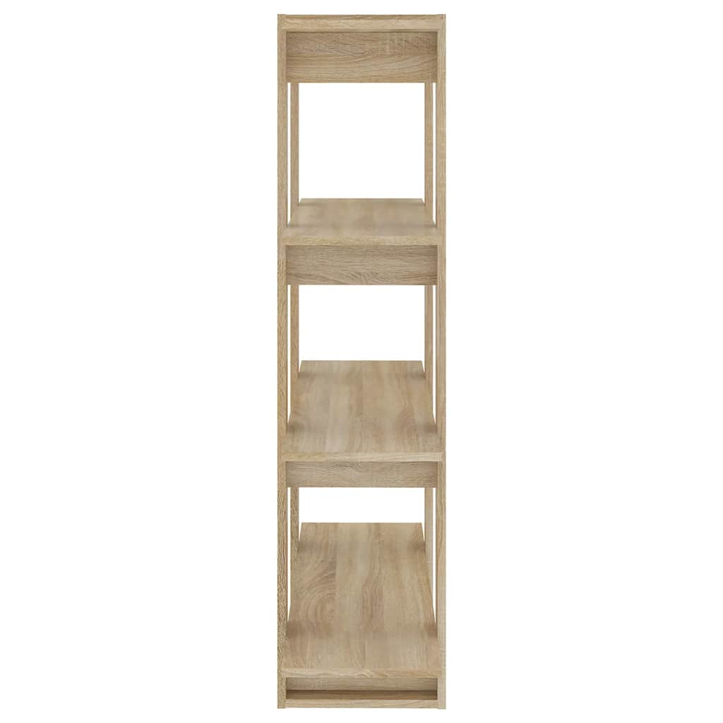 Boekenkast/kamerscherm 100x30x123,5 cm sonoma eikenkleurig is nu te koop bij PeponiXL, paradijselijk wonen!