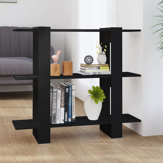 Boekenkast/kamerscherm 100x30x87 cm zwart is nu te koop bij PeponiXL, paradijselijk wonen!
