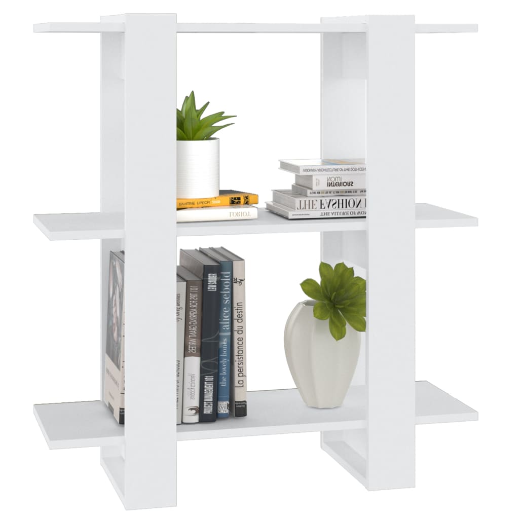 Boekenkast/kamerscherm 80x30x87 cm wit is nu te koop bij PeponiXL, paradijselijk wonen!