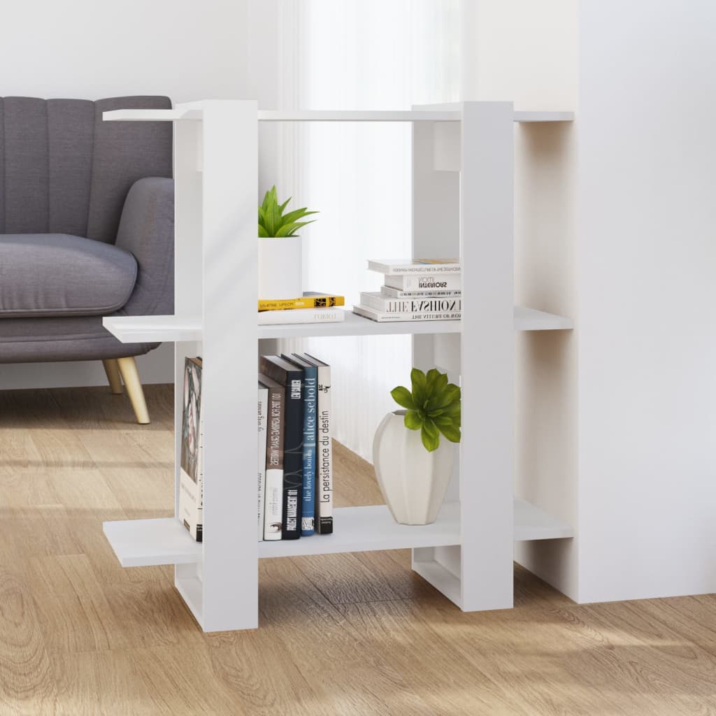 Boekenkast/kamerscherm 80x30x87 cm wit is nu te koop bij PeponiXL, paradijselijk wonen!